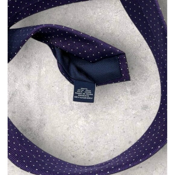 CHARLES TYRWHITT Silk Tie Purple Geometric W:2.6" EUC - Picture 3 of 6